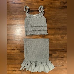Lone Tree Smocked Skirt Set